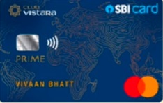 SBI Club Vistara Credit Card